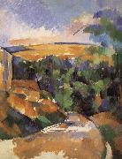 Paul Cezanne Road corner Spain oil painting artist